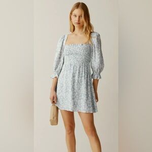 Light blue reformation dress size S